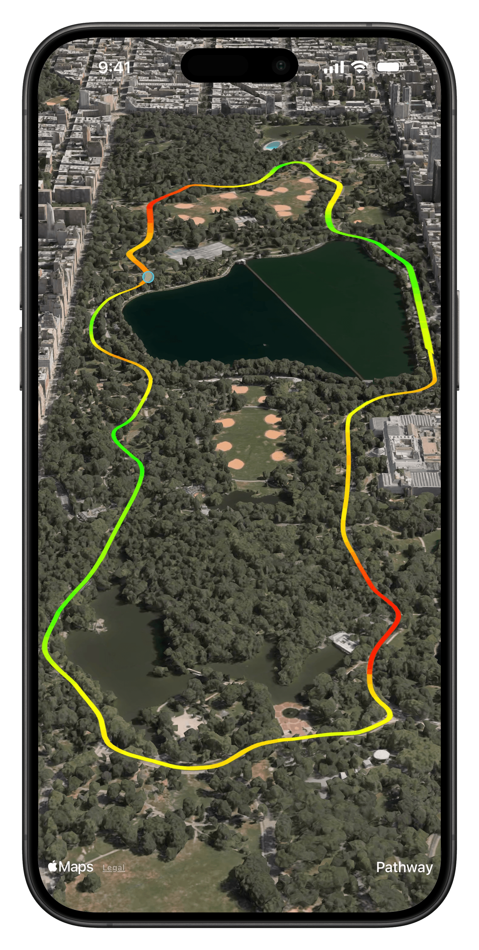 Pathway photo map